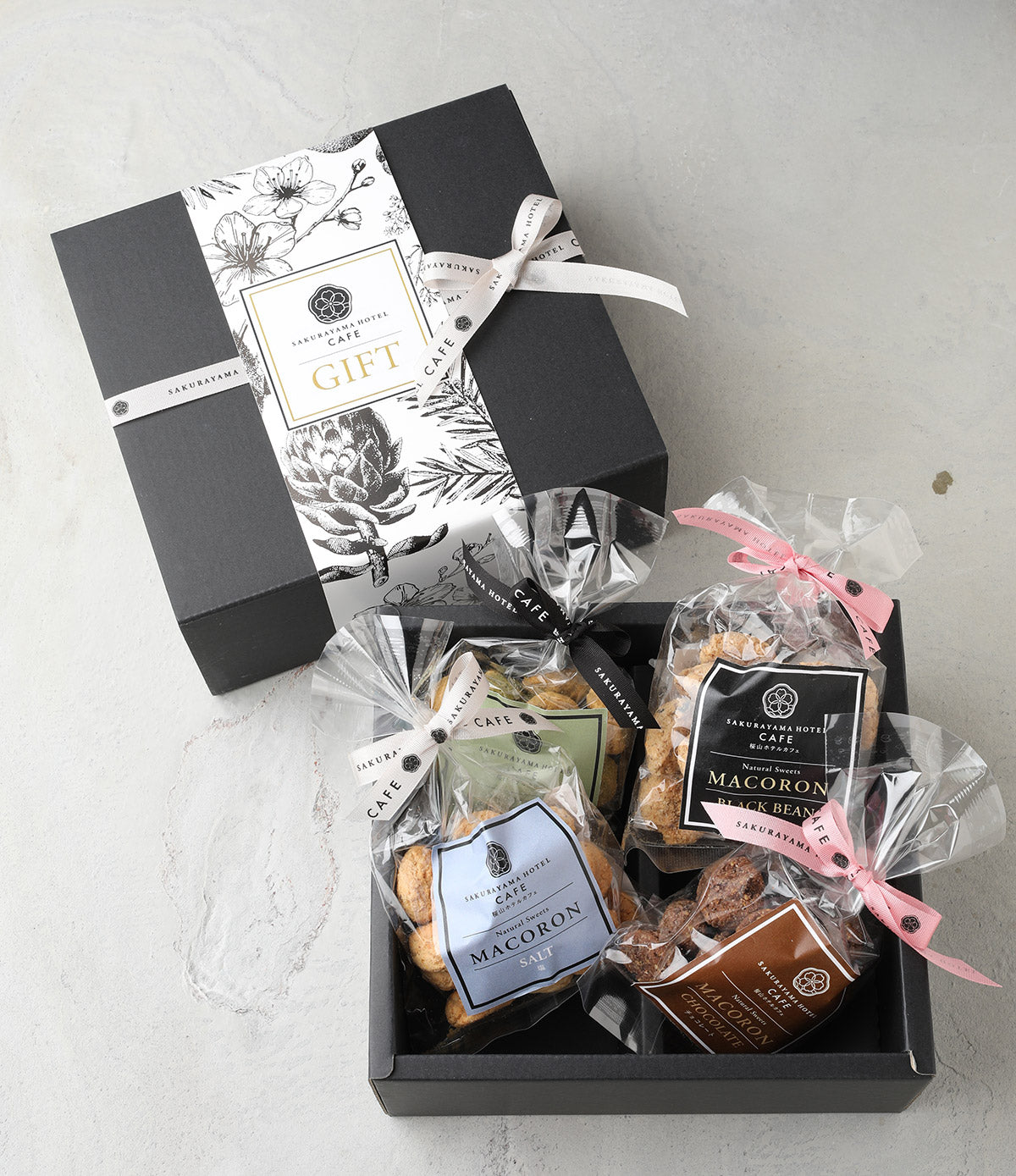 マコロン4個 箱ギフト