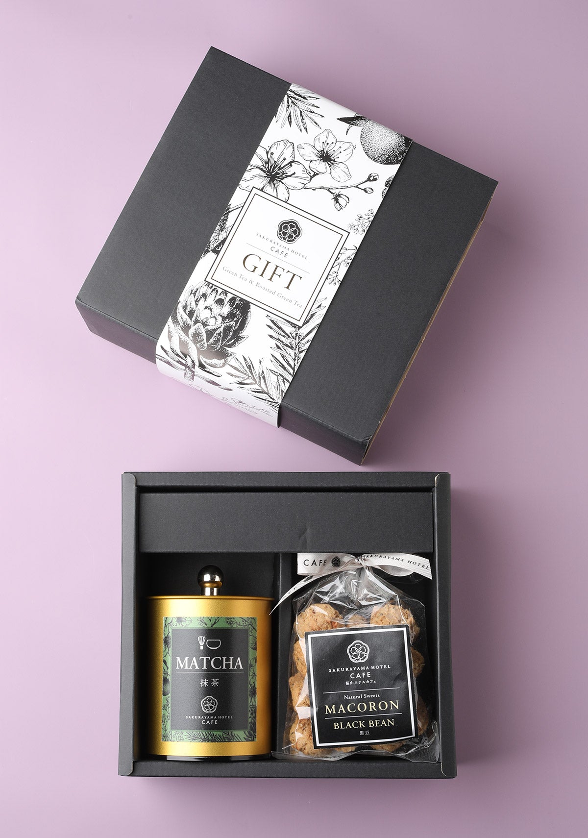 静岡天空の抹茶とマコロン箱ギフト