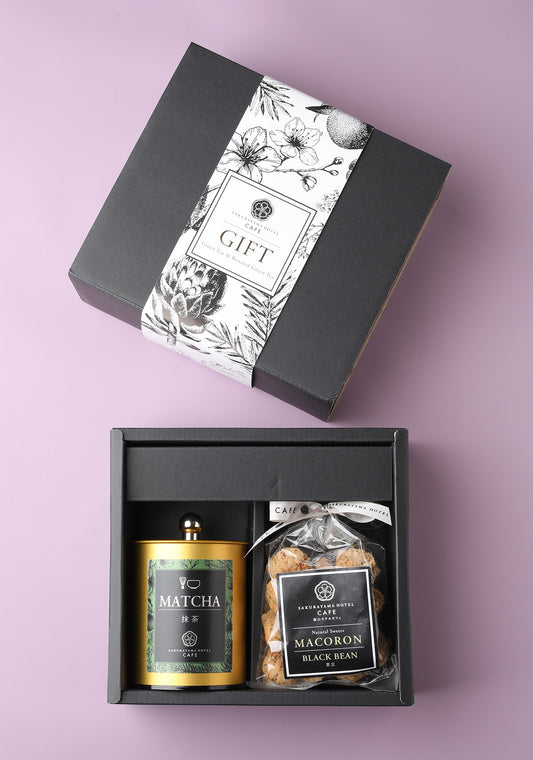 静岡天空の抹茶とマコロン箱ギフト